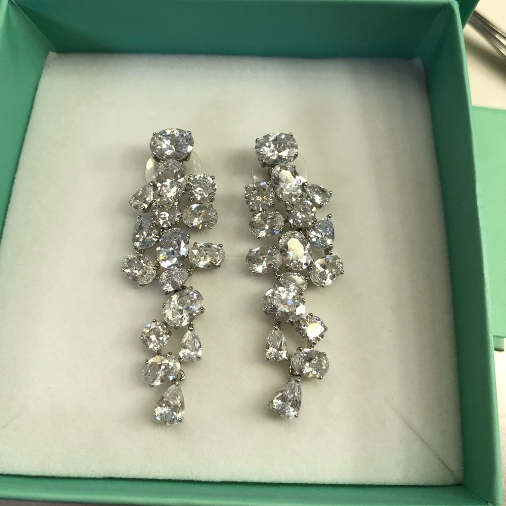 Earrings from wedding warehouse